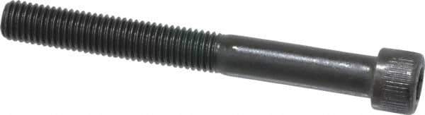 Unbrako - 1/4-28 UNF Hex Socket Drive, Socket Cap Screw - Alloy Steel, Black Oxide Finish, 2-1/4" Length Under Head - Industrial Tool & Supply