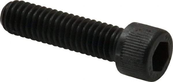 Unbrako - 5/16-18 UNC Hex Socket Drive, Socket Cap Screw - Alloy Steel, Black Oxide Finish, 1-1/4" Length Under Head - Industrial Tool & Supply