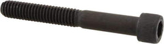 Unbrako - 5/16-18 UNC Hex Socket Drive, Socket Cap Screw - Alloy Steel, Black Oxide Finish, 2-1/2" Length Under Head - Industrial Tool & Supply