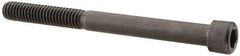 Unbrako - 5/16-18 UNC Hex Socket Drive, Socket Cap Screw - Alloy Steel, Black Oxide Finish, 3-1/2" Length Under Head - Industrial Tool & Supply