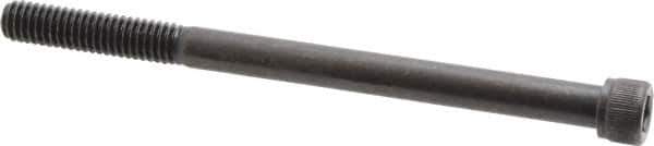Unbrako - 5/16-18 UNC Hex Socket Drive, Socket Cap Screw - Alloy Steel, Black Oxide Finish, 4-1/2" Length Under Head - Industrial Tool & Supply