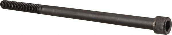 Unbrako - 5/16-18 UNC Hex Socket Drive, Socket Cap Screw - Alloy Steel, Black Oxide Finish, 5" Length Under Head - Industrial Tool & Supply