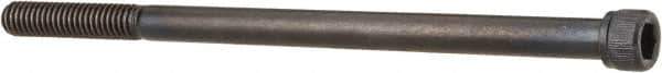 Unbrako - 5/16-18 UNC Hex Socket Drive, Socket Cap Screw - Alloy Steel, Black Oxide Finish, 5-1/2" Length Under Head - Industrial Tool & Supply