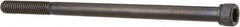Unbrako - 5/16-18 UNC Hex Socket Drive, Socket Cap Screw - Alloy Steel, Black Oxide Finish, 5-1/2" Length Under Head - Industrial Tool & Supply