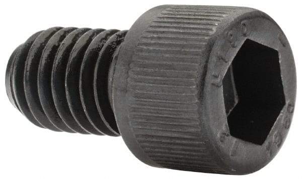 Unbrako - 3/8-16 UNC Hex Socket Drive, Socket Cap Screw - Alloy Steel, Black Oxide Finish, 5/8" Length Under Head - Industrial Tool & Supply