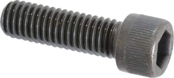 Unbrako - 3/8-16 UNC Hex Socket Drive, Socket Cap Screw - Alloy Steel, Black Oxide Finish, 1-1/4" Length Under Head - Industrial Tool & Supply
