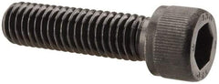 Unbrako - 3/8-16 UNC Hex Socket Drive, Socket Cap Screw - Alloy Steel, Black Oxide Finish, 1-3/8" Length Under Head - Industrial Tool & Supply