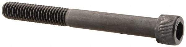 Unbrako - 3/8-16 UNC Hex Socket Drive, Socket Cap Screw - Alloy Steel, Black Oxide Finish, 3-1/2" Length Under Head - Industrial Tool & Supply