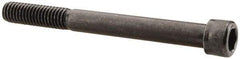 Unbrako - 3/8-16 UNC Hex Socket Drive, Socket Cap Screw - Alloy Steel, Black Oxide Finish, 3-3/4" Length Under Head - Industrial Tool & Supply