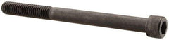 Unbrako - 3/8-16 UNC Hex Socket Drive, Socket Cap Screw - Alloy Steel, Black Oxide Finish, 4-1/2" Length Under Head - Industrial Tool & Supply