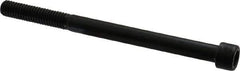 Unbrako - 3/8-16 UNC Hex Socket Drive, Socket Cap Screw - Alloy Steel, Black Oxide Finish, 5" Length Under Head - Industrial Tool & Supply