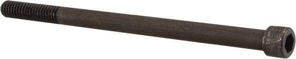 Unbrako - 3/8-16 UNC Hex Socket Drive, Socket Cap Screw - Alloy Steel, Black Oxide Finish, 5-3/4" Length Under Head - Industrial Tool & Supply