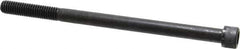 Unbrako - 3/8-16 UNC Hex Socket Drive, Socket Cap Screw - Alloy Steel, Black Oxide Finish, 6" Length Under Head - Industrial Tool & Supply