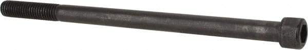 Unbrako - 3/8-16 UNC Hex Socket Drive, Socket Cap Screw - Alloy Steel, Black Oxide Finish, 6-1/2" Length Under Head - Industrial Tool & Supply