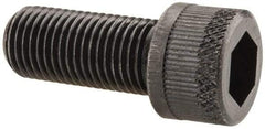 Unbrako - 3/8-24 UNF Hex Socket Drive, Socket Cap Screw - Alloy Steel, Black Oxide Finish, 7/8" Length Under Head - Industrial Tool & Supply