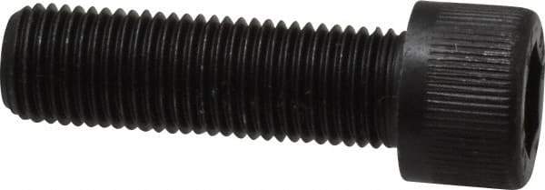Unbrako - 3/8-24 UNF Hex Socket Drive, Socket Cap Screw - Alloy Steel, Black Oxide Finish, 1-1/4" Length Under Head - Industrial Tool & Supply