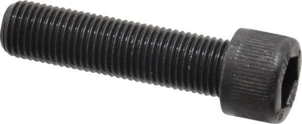 Unbrako - 3/8-24 UNF Hex Socket Drive, Socket Cap Screw - Alloy Steel, Black Oxide Finish, 1-1/2" Length Under Head - Industrial Tool & Supply