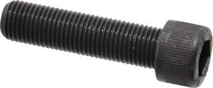Unbrako - 3/8-24 UNF Hex Socket Drive, Socket Cap Screw - Alloy Steel, Black Oxide Finish, 1-1/2" Length Under Head - Industrial Tool & Supply