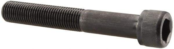 Unbrako - 3/8-24 UNF Hex Socket Drive, Socket Cap Screw - Alloy Steel, Black Oxide Finish, 2-1/2" Length Under Head - Industrial Tool & Supply
