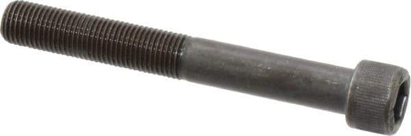 Unbrako - 3/8-24 UNF Hex Socket Drive, Socket Cap Screw - Alloy Steel, Black Oxide Finish, 3" Length Under Head - Industrial Tool & Supply