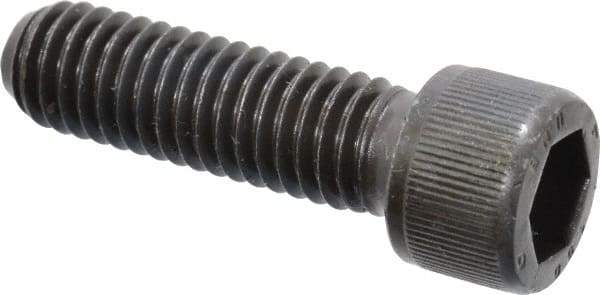 Unbrako - 7/16-14 UNC Hex Socket Drive, Socket Cap Screw - Alloy Steel, Black Oxide Finish, 1-1/2" Length Under Head - Industrial Tool & Supply