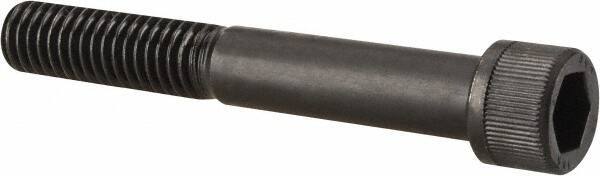 Unbrako - 7/16-14 UNC Hex Socket Drive, Socket Cap Screw - Alloy Steel, Black Oxide Finish, 3" Length Under Head - Industrial Tool & Supply