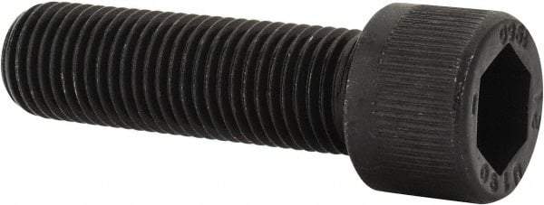 Unbrako - 7/16-20 UNF Hex Socket Drive, Socket Cap Screw - Alloy Steel, Black Oxide Finish, 1-1/2" Length Under Head - Industrial Tool & Supply