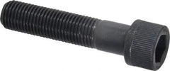 Unbrako - 7/16-20 UNF Hex Socket Drive, Socket Cap Screw - Alloy Steel, Black Oxide Finish, 2" Length Under Head - Industrial Tool & Supply