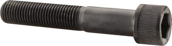 Unbrako - 7/16-20 UNF Hex Socket Drive, Socket Cap Screw - Alloy Steel, Black Oxide Finish, 2-1/2" Length Under Head - Industrial Tool & Supply