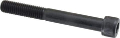 Unbrako - 1/2-13 UNC Hex Socket Drive, Socket Cap Screw - Alloy Steel, Black Oxide Finish, 4" Length Under Head - Industrial Tool & Supply