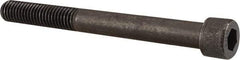 Unbrako - 1/2-13 UNC Hex Socket Drive, Socket Cap Screw - Alloy Steel, Black Oxide Finish, 4-1/2" Length Under Head - Industrial Tool & Supply