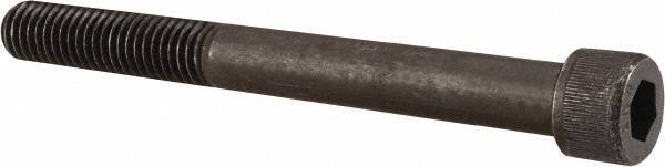 Unbrako - 1/2-13 UNC Hex Socket Drive, Socket Cap Screw - Alloy Steel, Black Oxide Finish, 4-3/4" Length Under Head - Industrial Tool & Supply