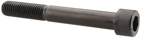 Unbrako - 5/8-11 UNC Hex Socket Drive, Socket Cap Screw - Alloy Steel, Black Oxide Finish, 5" Length Under Head - Industrial Tool & Supply