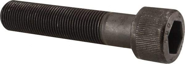 Unbrako - 3/4-16 UNF Hex Socket Drive, Socket Cap Screw - Alloy Steel, Black Oxide Finish, 3-1/2" Length Under Head - Industrial Tool & Supply