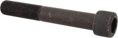 Unbrako - 3/4-16 UNF Hex Socket Drive, Socket Cap Screw - Alloy Steel, Black Oxide Finish, 5" Length Under Head - Industrial Tool & Supply