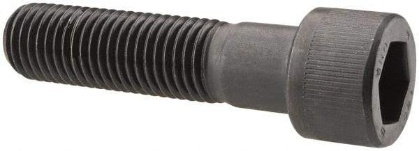 Unbrako - 7/8-9 UNC Hex Socket Drive, Socket Cap Screw - Alloy Steel, Black Oxide Finish, 3-1/2" Length Under Head - Industrial Tool & Supply