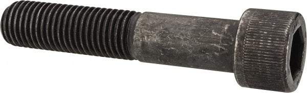 Unbrako - 7/8-9 UNC Hex Socket Drive, Socket Cap Screw - Alloy Steel, Black Oxide Finish, 4-1/2" Length Under Head - Industrial Tool & Supply