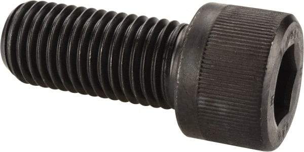 Unbrako - 1-8 UNC Hex Socket Drive, Socket Cap Screw - Alloy Steel, Black Oxide Finish, 2-1/4" Length Under Head - Industrial Tool & Supply