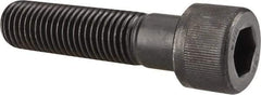 Unbrako - 1-8 UNC Hex Socket Drive, Socket Cap Screw - Alloy Steel, Black Oxide Finish, 4" Length Under Head - Industrial Tool & Supply