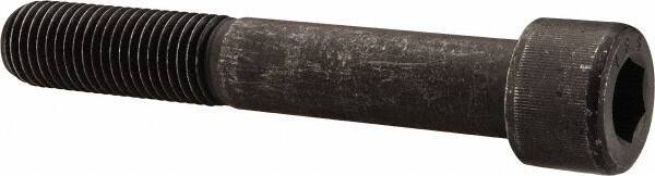 Unbrako - 1-8 UNC Hex Socket Drive, Socket Cap Screw - Alloy Steel, Black Oxide Finish, 5-1/2" Length Under Head - Industrial Tool & Supply