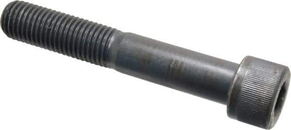Unbrako - 1-8 UNC Hex Socket Drive, Socket Cap Screw - Alloy Steel, Black Oxide Finish, 6" Length Under Head - Industrial Tool & Supply