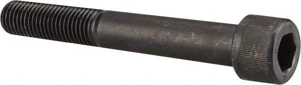 Unbrako - 1-8 UNC Hex Socket Drive, Socket Cap Screw - Alloy Steel, Black Oxide Finish, 7" Length Under Head - Industrial Tool & Supply