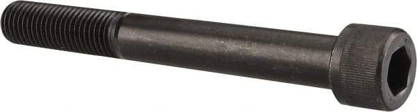 Unbrako - 1-8 UNC Hex Socket Drive, Socket Cap Screw - Alloy Steel, Black Oxide Finish, 8" Length Under Head - Industrial Tool & Supply