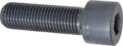 Unbrako - 1-1/4 - 7 UNC Hex Socket Drive, Socket Cap Screw - Alloy Steel, Black Oxide Finish, 4" Length Under Head - Industrial Tool & Supply