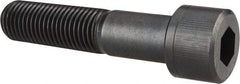 Unbrako - 1-1/4 - 7 UNC Hex Socket Drive, Socket Cap Screw - Alloy Steel, Black Oxide Finish, 5-1/2" Length Under Head - Industrial Tool & Supply