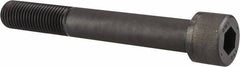 Unbrako - 1-1/4 - 7 UNC Hex Socket Drive, Socket Cap Screw - Alloy Steel, Black Oxide Finish, 9" Length Under Head - Industrial Tool & Supply