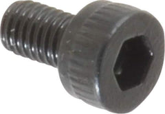 Unbrako - M3x0.50 Metric Coarse Hex Socket Drive, Socket Cap Screw - Grade 12.9 Alloy Steel, Black Oxide Finish, 5mm Length Under Head - Industrial Tool & Supply
