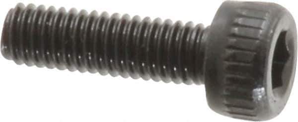 Unbrako - M3x0.50 Metric Coarse Hex Socket Drive, Socket Cap Screw - Grade 12.9 Alloy Steel, Black Oxide Finish, 10mm Length Under Head - Industrial Tool & Supply