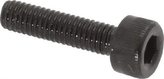 Unbrako - M3x0.50 Metric Coarse Hex Socket Drive, Socket Cap Screw - Grade 12.9 Alloy Steel, Black Oxide Finish, 12mm Length Under Head - Industrial Tool & Supply