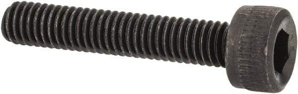 Unbrako - M3x0.50 Metric Coarse Hex Socket Drive, Socket Cap Screw - Grade 12.9 Alloy Steel, Black Oxide Finish, 16mm Length Under Head - Industrial Tool & Supply